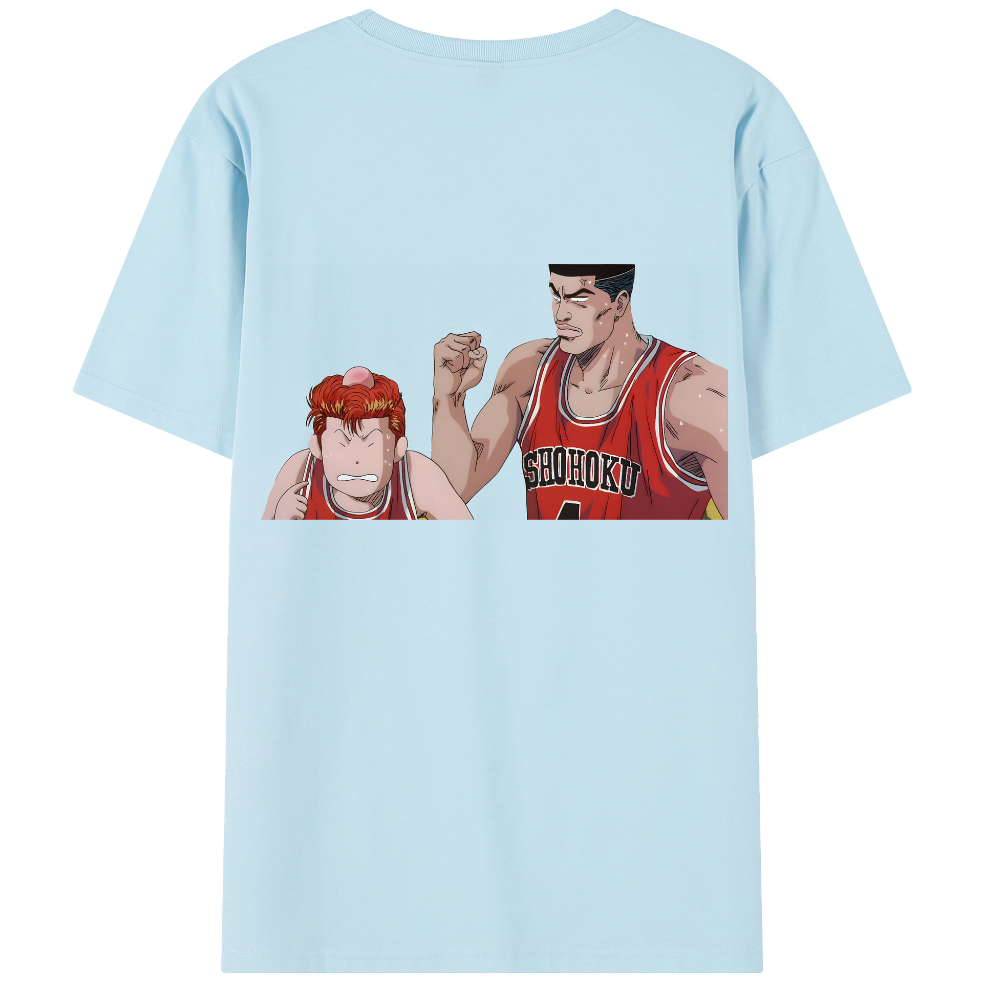 （画像用） SLAM DUNK／スラムダンク 綿100％半袖Tシャツ（背面プリント）
